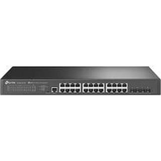 TP-Link JetStream TL-SG3428X-M2 netværksswitch Administreret L2+ 2.5G Ethernet (100/1000/2500) 1U Sort