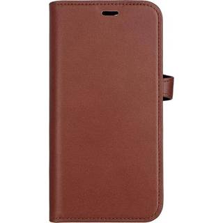 Buffalo iPhone 15 2i1 Leather MagSeries pungetui (brun) - På lager i butik