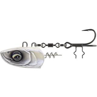 Savage Gear Monster Vertical Heads White Pearl 150g #2/0