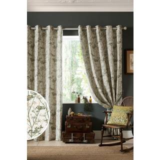 Clarissa Hulse Clarissa Hulse Green Wild Chervil Eyelet Curtains