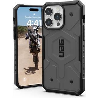 iPhone 15 Pro Max UAG Pathfinder MagSafe Hybrid Cover - Sølv