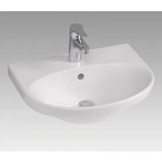 Gustavsberg Nautic 5550 håndvask med CeramicPlus 500x380 mm