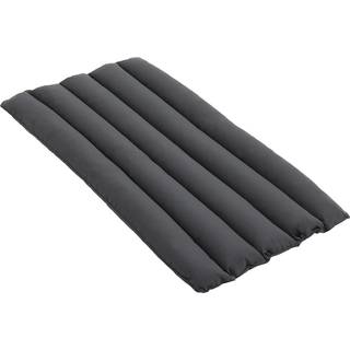 HAY Palissade Lounge Chair Low Soft Quilted Cushion Hynde Anthracite
