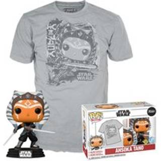 THE MANDALORIAN - Booble Head POP N° 464 - Ahsoka (GW) + Tee (XL)