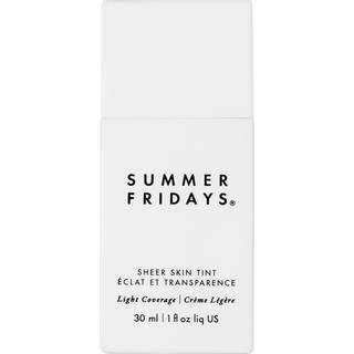 Summer Fridays - Sheer Skin Tint - Hyaluronsyre + Squalane - Sheer Sin Tint 4.5 - For Women - Beige