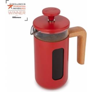 La Cafetière Pisa 3 Kop. Stempelkande Rød