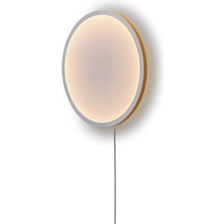 Muuto Calm Væglampe Ø50 Dæmpbar Hvid/Orange