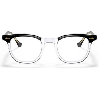 Ray - Ban Unisex RX5398 HAWKEYE 2034 Optiske stel Acetat Sort Transparent Firkantet Normal