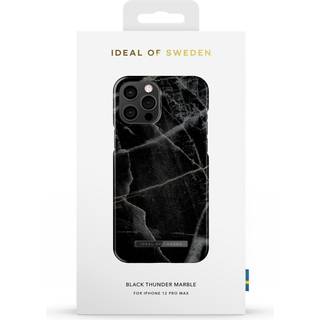 Printed Case Black Thunder Marble