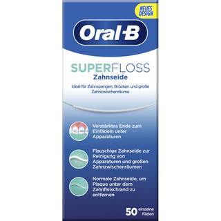 Oral-B Super Floss Tandtråd 50 stk. NY Emballage