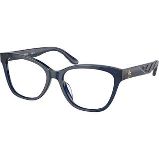 Tory Burch TY2132U Asian Fit 1656 53 Briller Kvinder Blue - Transparent Dark Blue - 53mm
