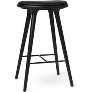 Barstol High Stool, Farve Black Stained Oak, Højde 74 cm