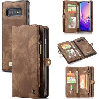 CaseMe Multi-slot Mobiltaske Samsung Galaxy S10 Brun