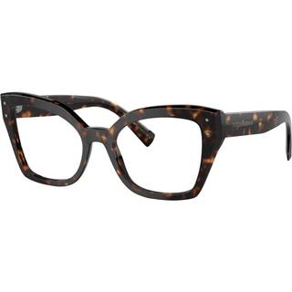 Dolce & Gabbana Kvinde DG3386 501 Optiske stel Acetat Sort Transparent Sommerfugl Normal
