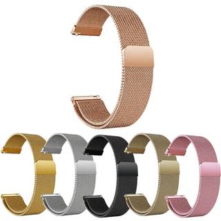 SKALO Milanese Loop til Garmin Venu Sq 2 - Sølv