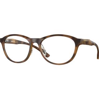 Oakley Kvinde OX8057 DRAW UP 805702 Optiske stel O_matter Brun Transparent Rund Normal
