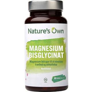 Nature's Own Magnesium Bisglycinat - 60 kap