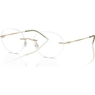 Giorgio Armani Mand AR5147 3002 Optiske stel Metal Guld Transparent Pantos Normal