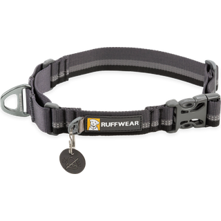 Ruffwear Web Reaction Collar Hundehalsbånd størrelse 28-36 cm farve basalt gray
