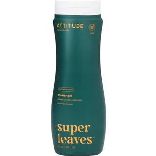 Attitude Super Leaves Orange Leaves Naturlig brusegel med afgiftende effekt 473 ml - 473 ml