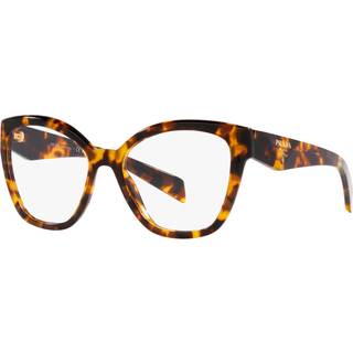 Prada Kvinde PR 20ZV 14L1O1 Optiske stel Acetat Skildpadde Transparent Geometrisk Normal