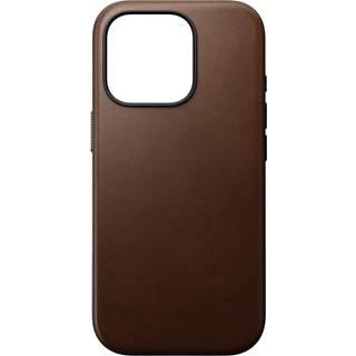 Nomad Modern Horween læderetui (iPhone 16 Pro) - Brun
