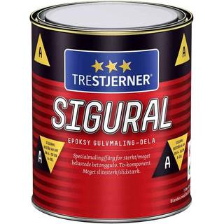 Trestjerner Sigural Epoxygulvmaling - Stålgrå
