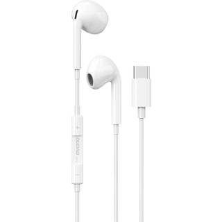 Dudao In-Ear Headset med USB-C stik - Hvid