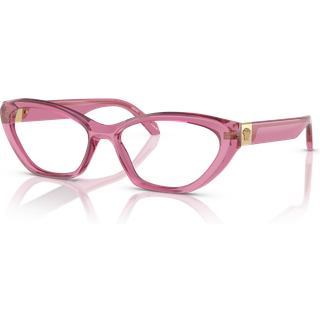 Versace VE3356 5469 53 Briller Kvinder Lyserød - Transparent Light Pink - 53mm