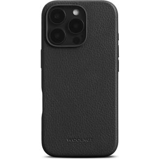 iPhone 16 Pro WOOLNUT Ægte Læder Bagside Cover - MagSafe Kompatibel - Grå