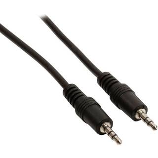 Stereo 3,5 mm. MiniJack AUX kabel | 1,00 meter | PRIS-MATCH