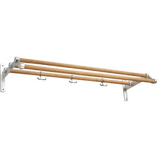 Essem Design Nostalgi 291 Hattehylde 100 Cm / Bambus - Hattehylder Aluminium Bamboo - 57000291