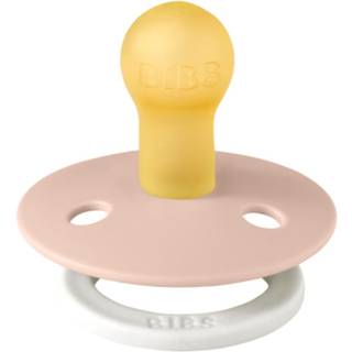 BIBS Rund Colour Sut - Str. 1 - Naturgummi - GLOW - Blush
