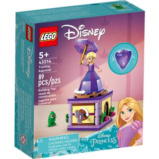 Lego Disney Princess Twirling Rapunzel 43214 Building Toy With Diamond Dress Mini-Doll og Pascal The Chameleon Figur Wind Up Toy Rapunzel Disney