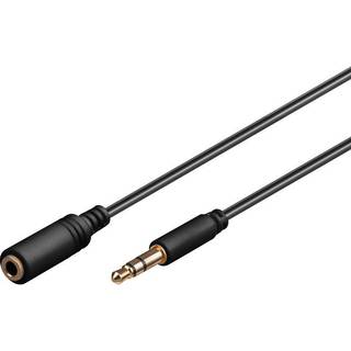 3,5mm Stik forlængerkabel 3m