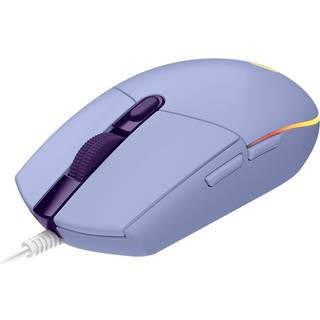 Logitech G102 LIGHTSYNC - Lilac - Gaming Mus - Optisk - 6 knapper - Lilla med RGB
