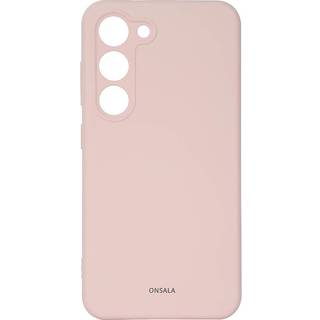 ONSALA Phone Case Silicone Chalk Pink - Samsung S23 5G