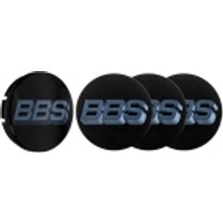 Centerkapsel Ø70,6 mm sort til fælge, sæt 4 stk - BBS