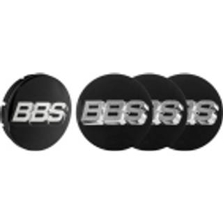Roterende 3D centerkapsel Ø56 mm, sort - 4 stk. sæt, BBS