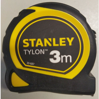 Stanley Bandmass Tylon-målebånd (1-30-687), 3 m, 12,7 mm