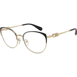 Emporio Armani Kvinde EA1150 3014 Optiske stel Metal Guld Transparent Cat Eye Normal