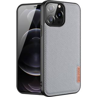 Dux Ducis Finocover dækket med nylonmateriale til iPhone 13 Pro Max grå