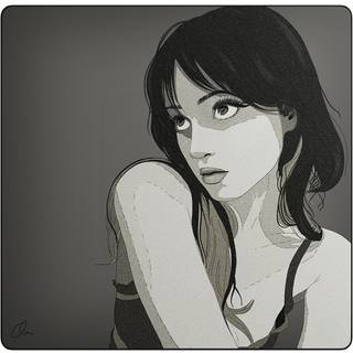 Midori The Girl - Premium Gaming Musemåtte