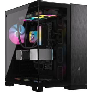 Corsair 6500x - Black/Obsidian Aluminum - Kabinet - Miditower