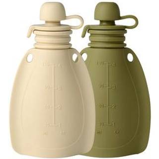 Mininor Smoothieflaske - 2 stk. - Kanin/Mosgrøn