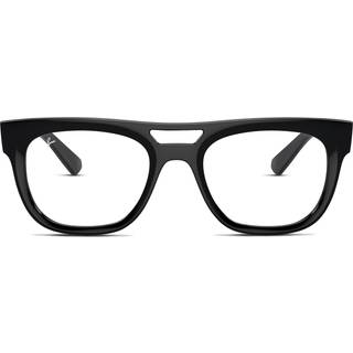 Ray - Ban Unisex RX7226 PHIL 8260 Optiske stel Injiceret Sort Transparent Firkantet Normal