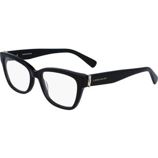 LONGCHAMP Kvinde LO2713 001 Optiske stel Acetat Sort Firkantet Normal Normal