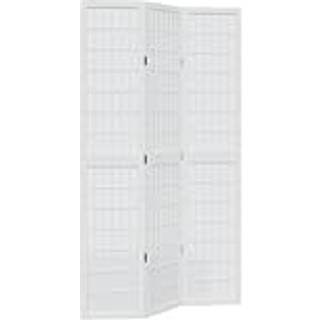 Rumdeler Massivt Kejsertræ Hvid - 40 x 200 cm / 3