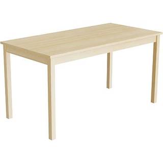 Bord Lovis 601, 1400x700 mm Højde 720 mm med birk laminat, birk understel