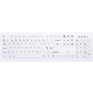 Cherry trådløs Hygiejne tastatur, hvid